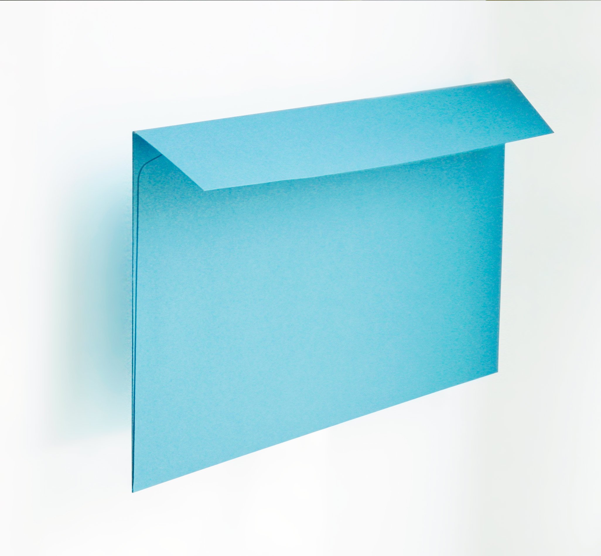 Briefumschläge DIN C5 162 x 229 mm hellblau 120g/m² ohne Fenster haftklebend (309A) (500)