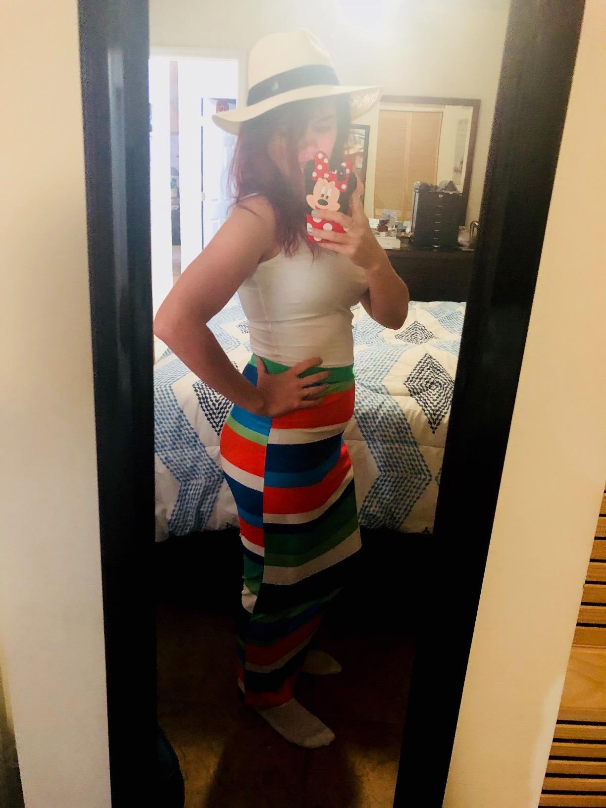 DRESHOW Damski kapelusz z Szerokim Rondem ze Słomy Panama Zwijana czapka Fedora Beach Sun Hat UPF 50+