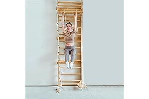 Avenlur Betula Swedish Ladder Wall Gym: Your Home Fitness Solution