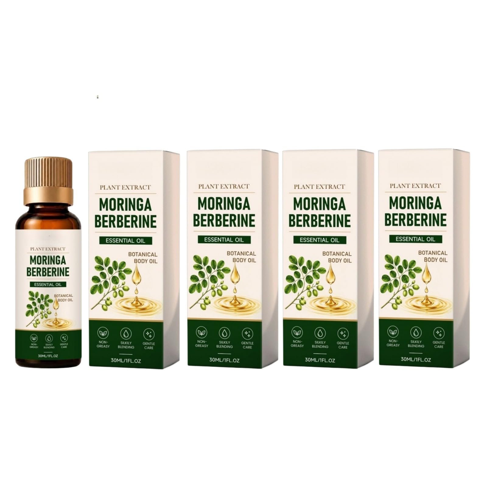 Moringa Seed Oil 30ml - Moringa Oleifera Oleifera - Twarz, Body i Włosy - Nawilżanie, Nasiona i Przeciwstarzeniowe - Czyste Nasiona