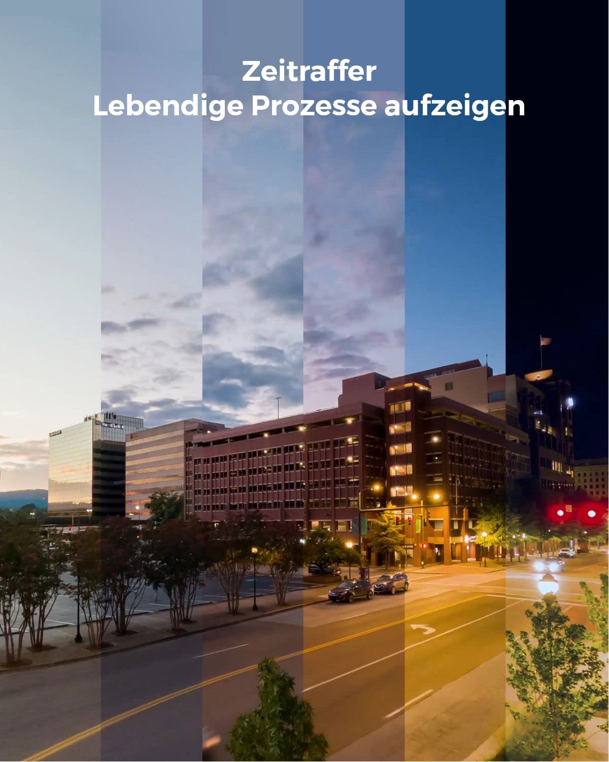 Reolink 4K Smarte PoE IP Kamera Outdoor mit Personen-/Autoerkennung, 5X optischer Zoom Überwachungskamera Aussen, Spotlight, Farbige Nachtsicht, Zwei-Wege-Audio, microSD Kartensteckplatz, RLC-811A