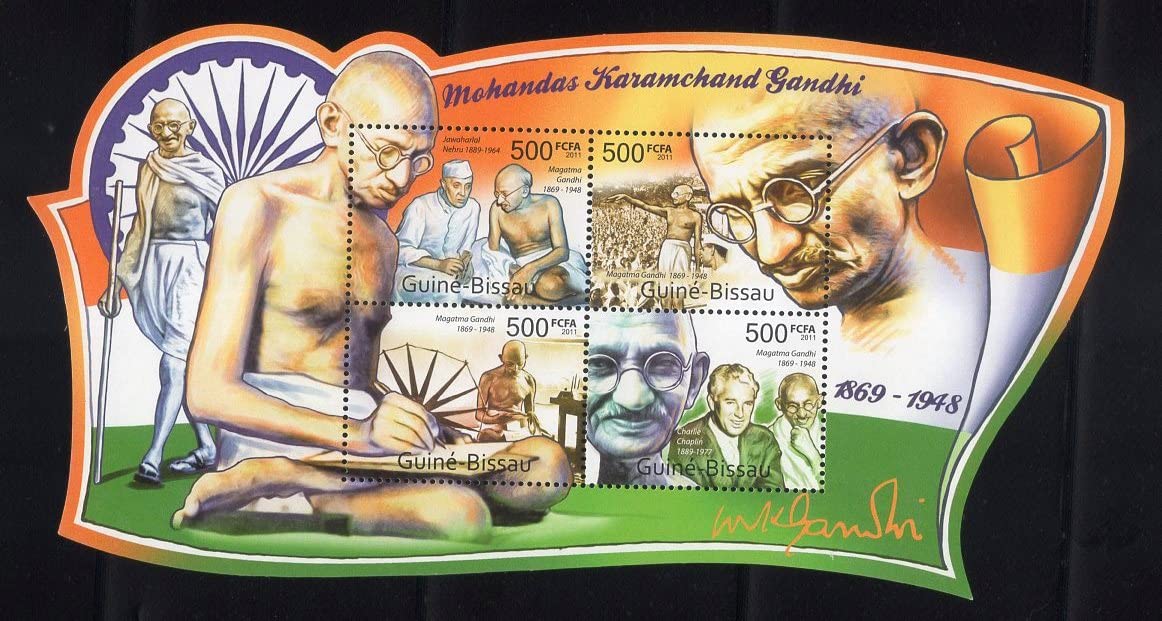 PHILAIMPEX Stamps, Mint Miniature of Mahatma Gandhi ODD Shape from GUINEE BIASSU (B09CV2RN4T) Amazon Price History, Amazon Price Tracker
