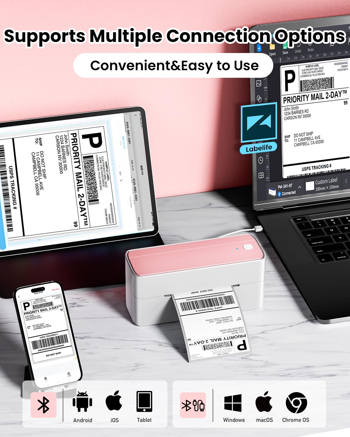 Generic DL690A Inventory Circle Labels, 1/2
