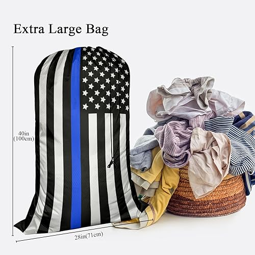 Miniatura 2 de Swono Rainbow Colors - Bolsa plegable para ropa sucia, diseño de rayas coloridas, salpicaduras de pintura, bolsa plegable para ropa sucia