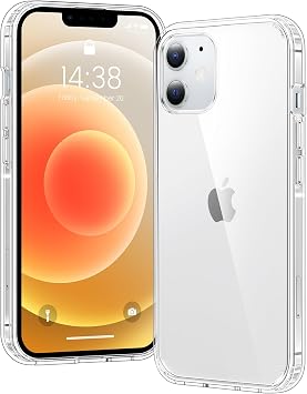Clear Case for iPhone 12/12 Pro, Ultra Thin, Shockproof TPU Cover, Anti-Yellowing, Crystal Clear, Phone Case for Apple iPhone 12/12 Pro - Clear