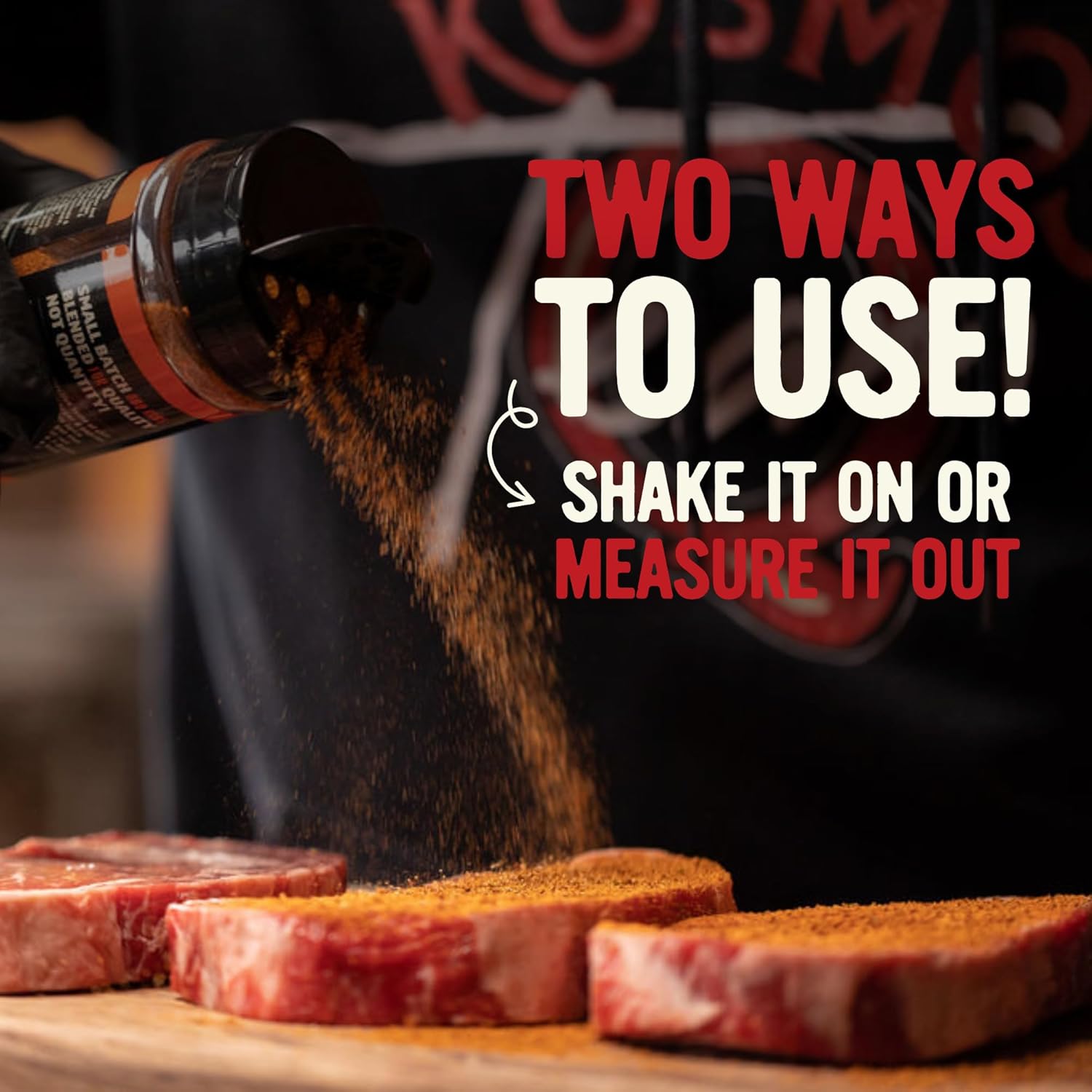 Kosmos Q Hot Dirty Bird BBQ Dry Rub, Spicy Seasoning with Chili Pepper, Brown Sugar, Garlic & Onion for Chicken, Turkey, Ribs, Pork, Dry Rub for Smoking & Grilling Meat, BBQ Spice Blend, 11 Oz Bottle - Image 9