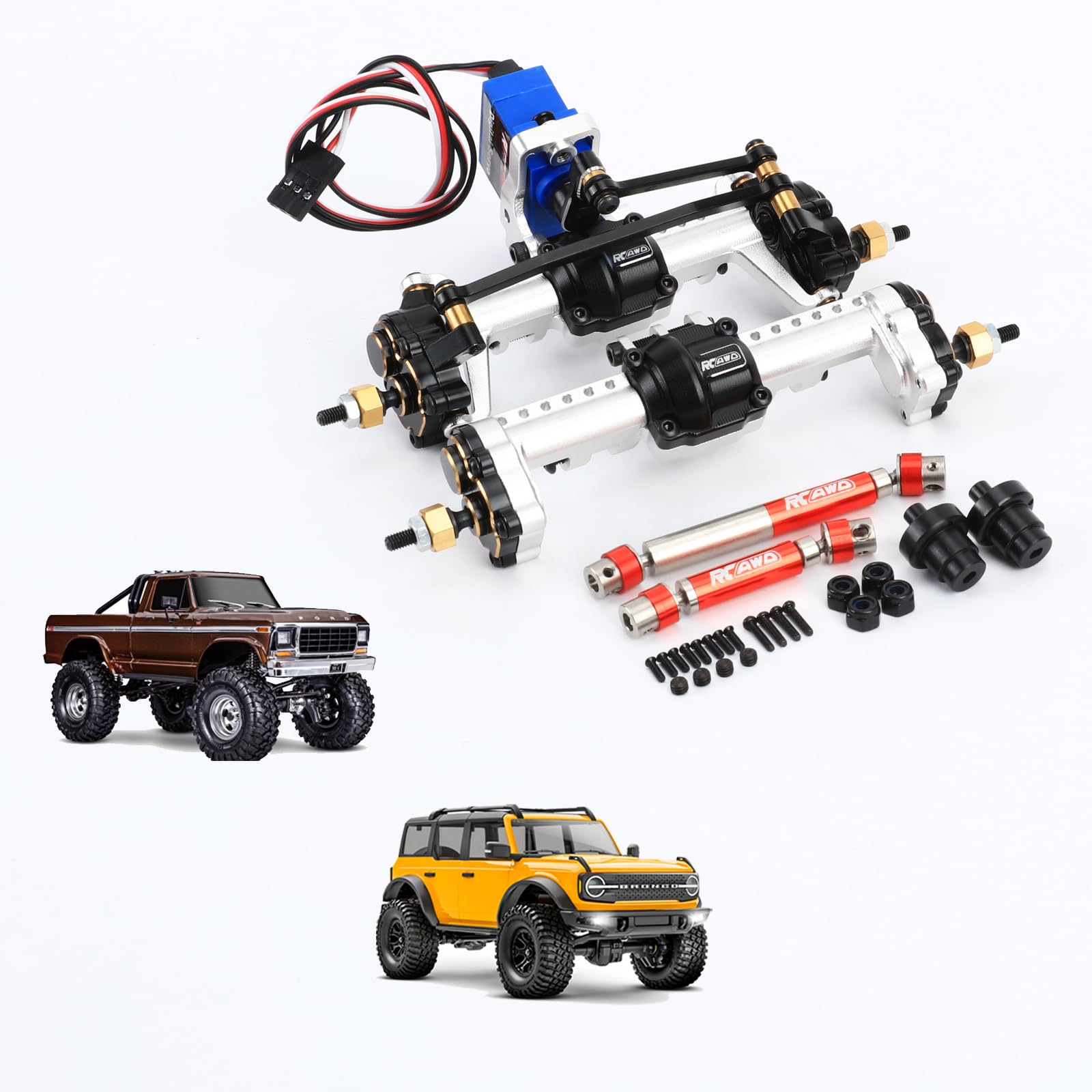 Amazon.com: RCAWD TRX4M 100% Durability Increase Differential