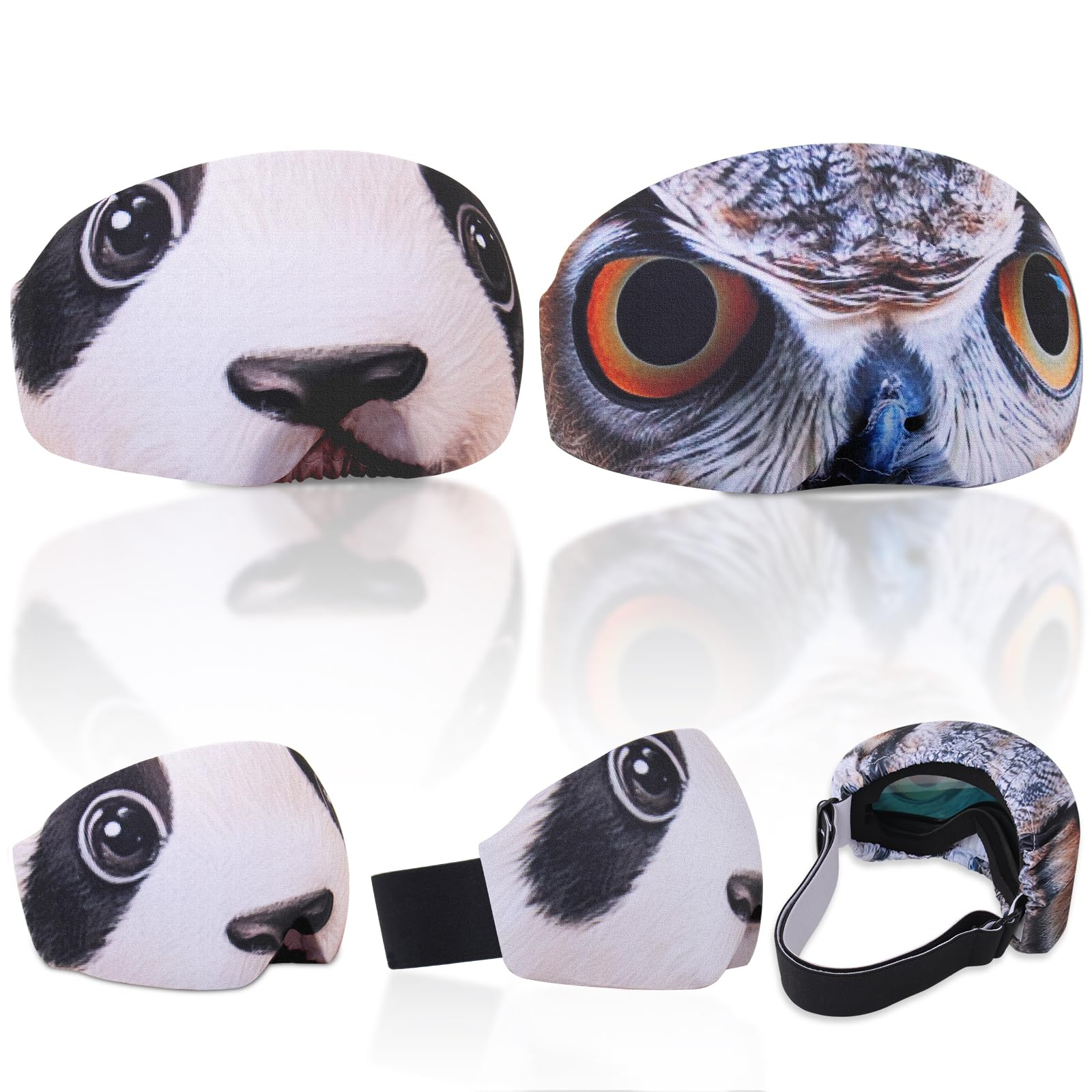Ryaco Protective Case for Ski Goggles Microfibre Travel Storage