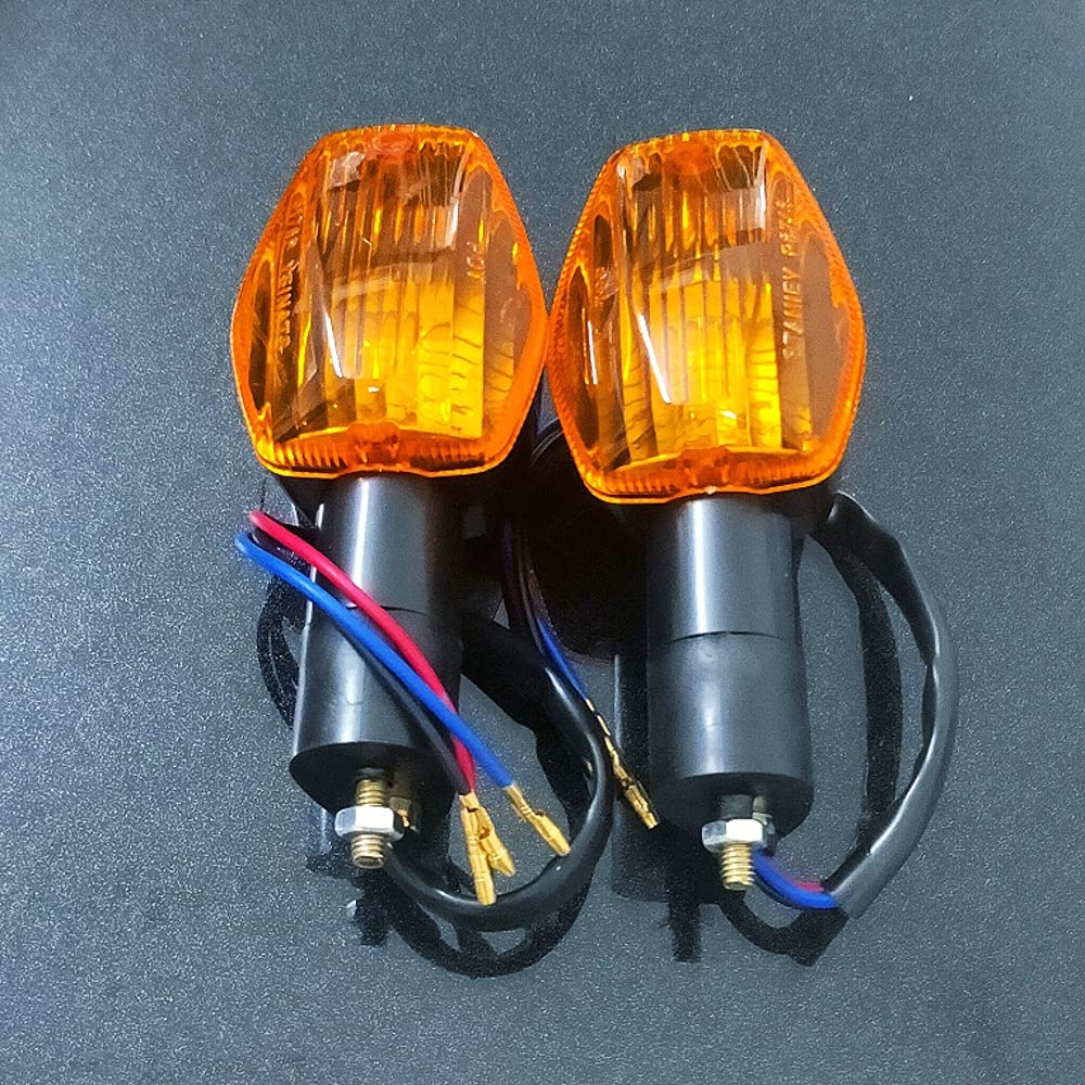 HQEJKCIOF Motocicletta‌ Indicatori Direzione Universale 12V LED Indicatori di direzione Lampeggiante Anteriore Luci Posteriori Per CRF1000L Per AFRICA Per TWIN CB F1000 600F F600 RC51
