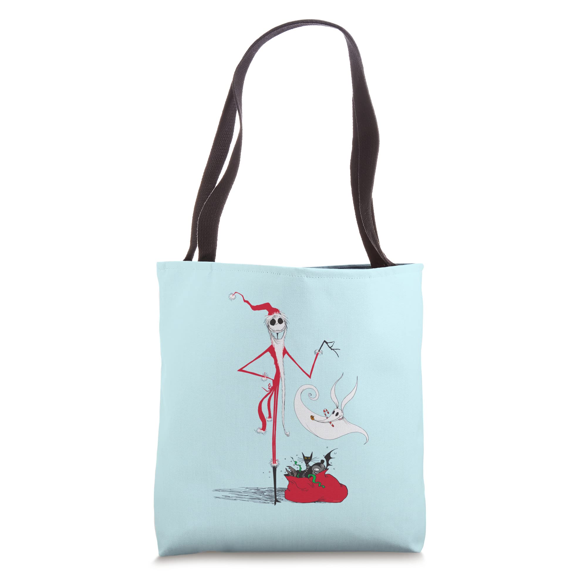 DisneyNightmare Before Christmas Holiday Jack & Zero Tote Bag