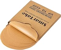 Vista 9 de SMARTAKE 100 hojas redondas de papel pergamino sin blanquear para hornear, 4 pulgadas, antiadherentes precortadas, perfectas para hornear, asar a