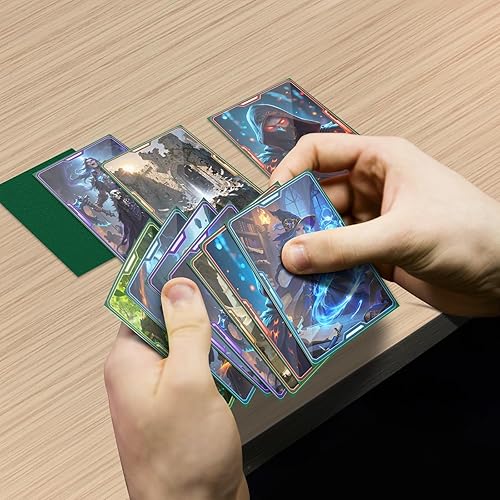 Miniatura 7 de Fundas para tarjetas coleccionables de ajuste perfecto, fundas mate TCG, protector de tarjetas deportivas suave para tarjeta fotográfica, fácil de