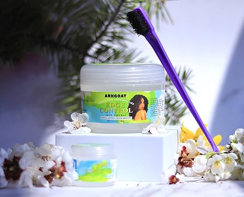 Miniatura 3 de ARHGOAT - Control de borde perfecto de larga duración sin residuos blancos extremadamente fuerte alto brillo con fórmula natural de aloe para