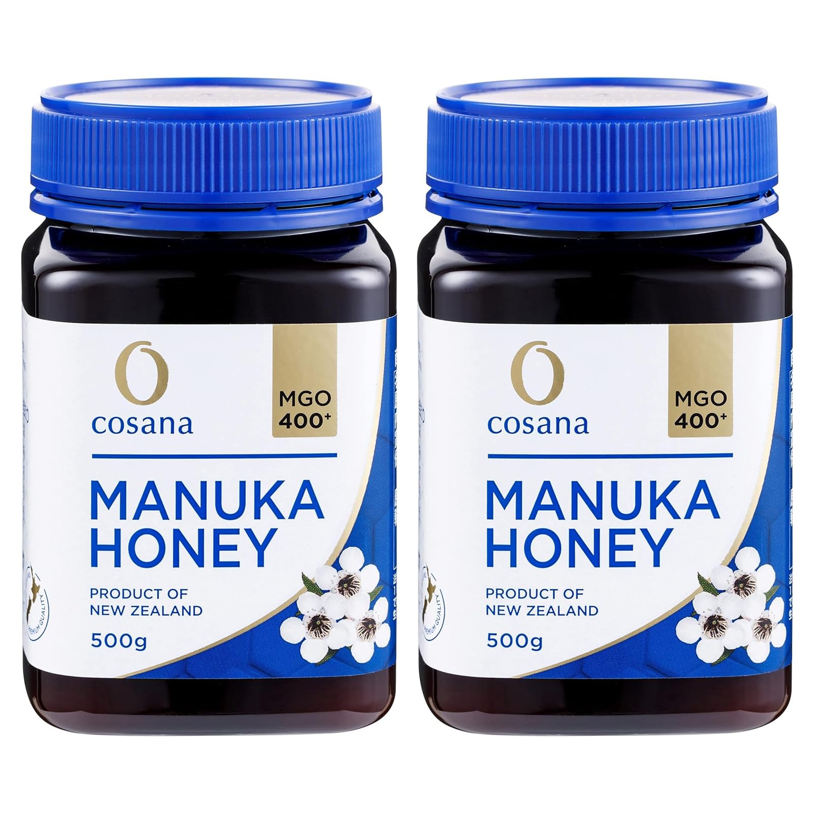 cosana マヌカハニー MGO400+ 500g ２個 Amazon | Cosana マヌカハニー MGO400+ 500g 2個セット 正規品