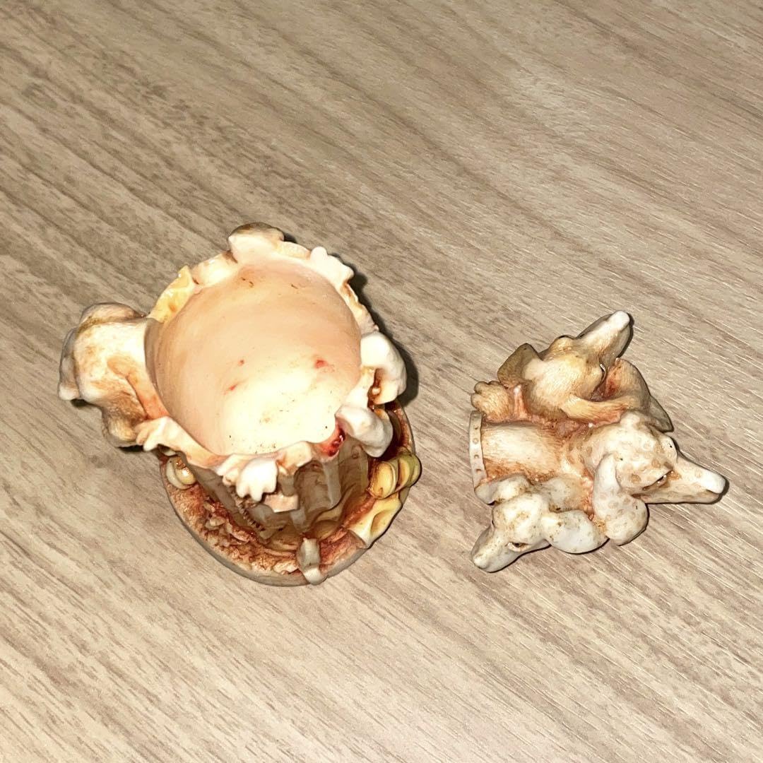 Amazon.co.jp: アフリカ 象牙彫刻風 小物入れ : ホーム＆キッチン