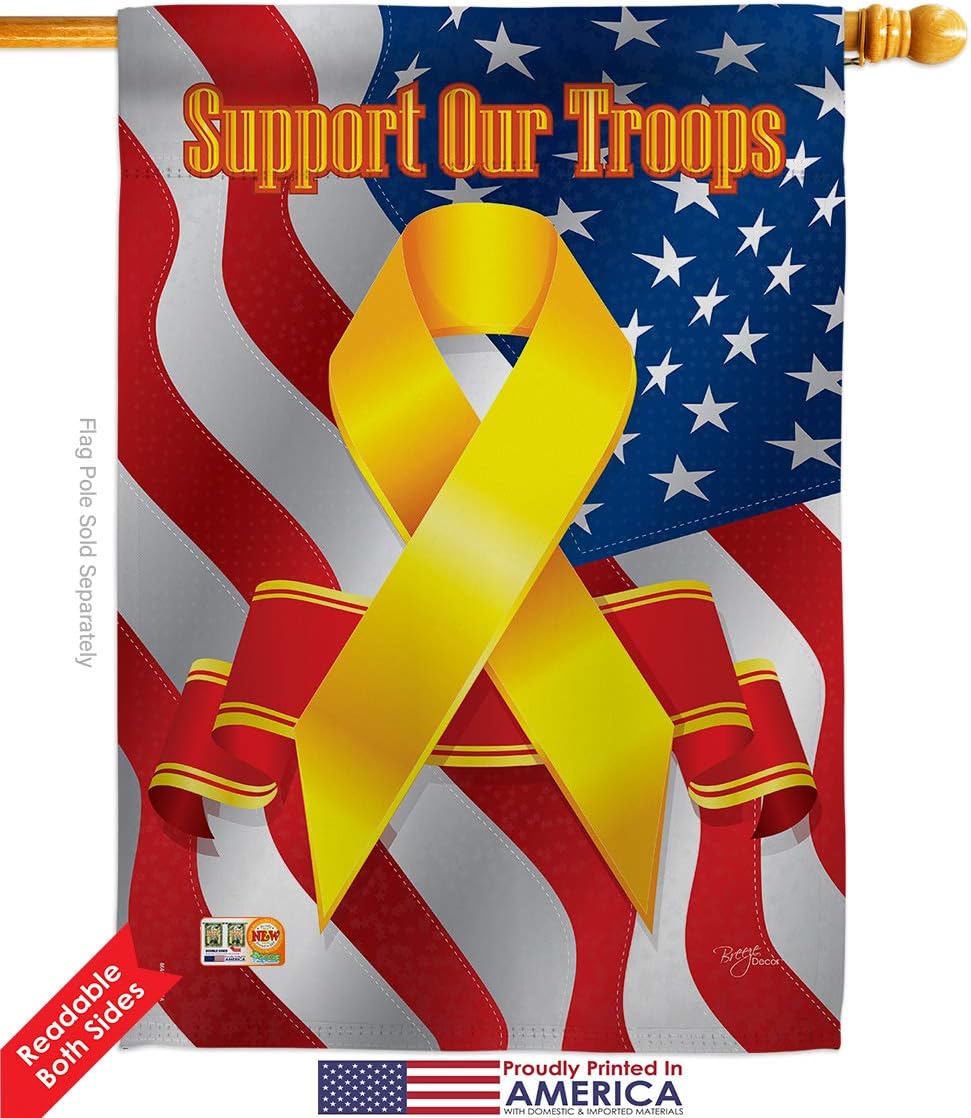 US Coast Guard Retired House Flags Pack Armed Forces USCG Semper Paratus United State American Military Veteran Retire Official Support Our Troops Small Gift Yard Banner Double-Sided 28 X 40