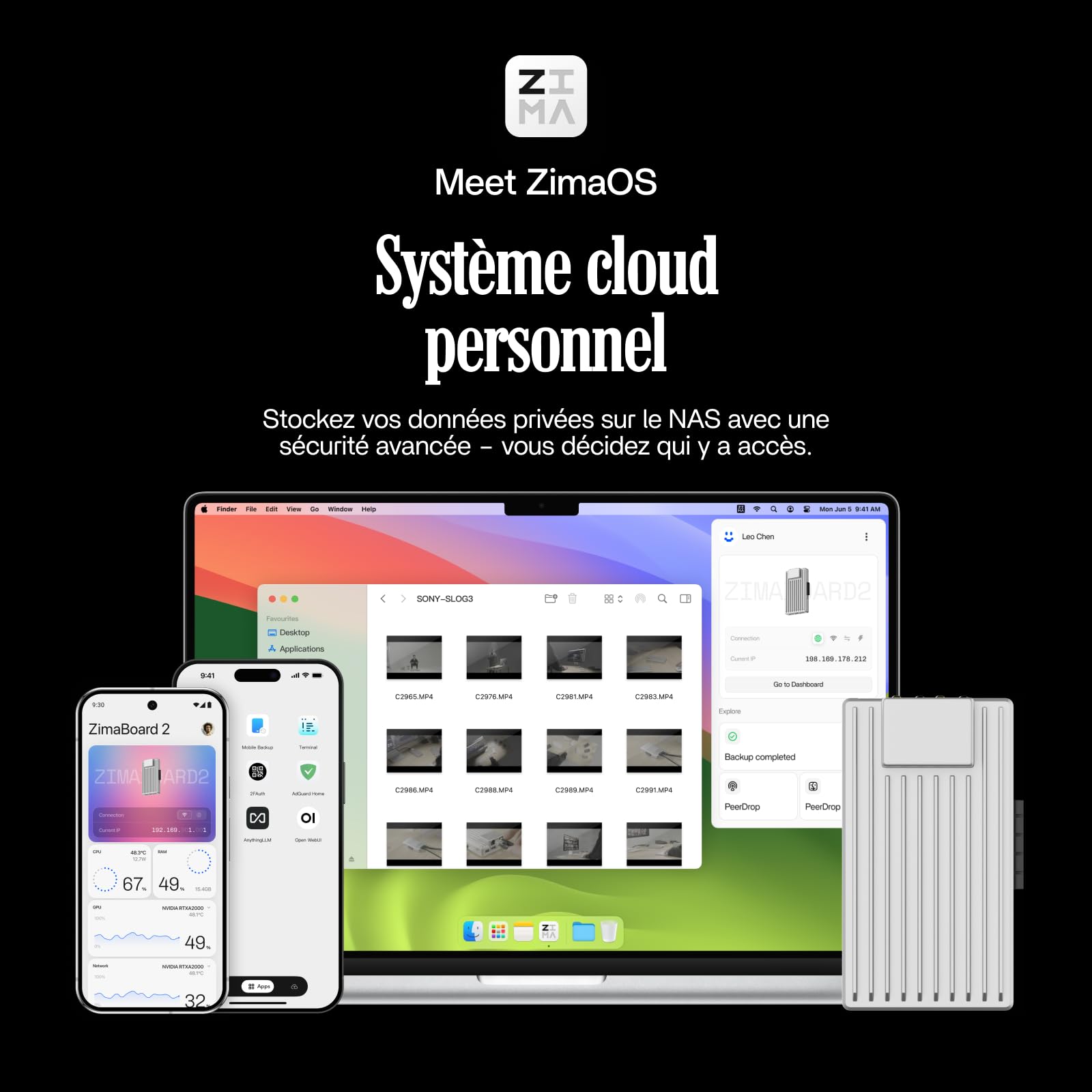 zimaboard Mini Server NAS/archiviazione fai da te a 2 alloggiamenti | Crea il tuo cloud con Intel N150 | per Plex, Nextcloud, laboratori domestici e sviluppo | Espandibile (senza disco)
