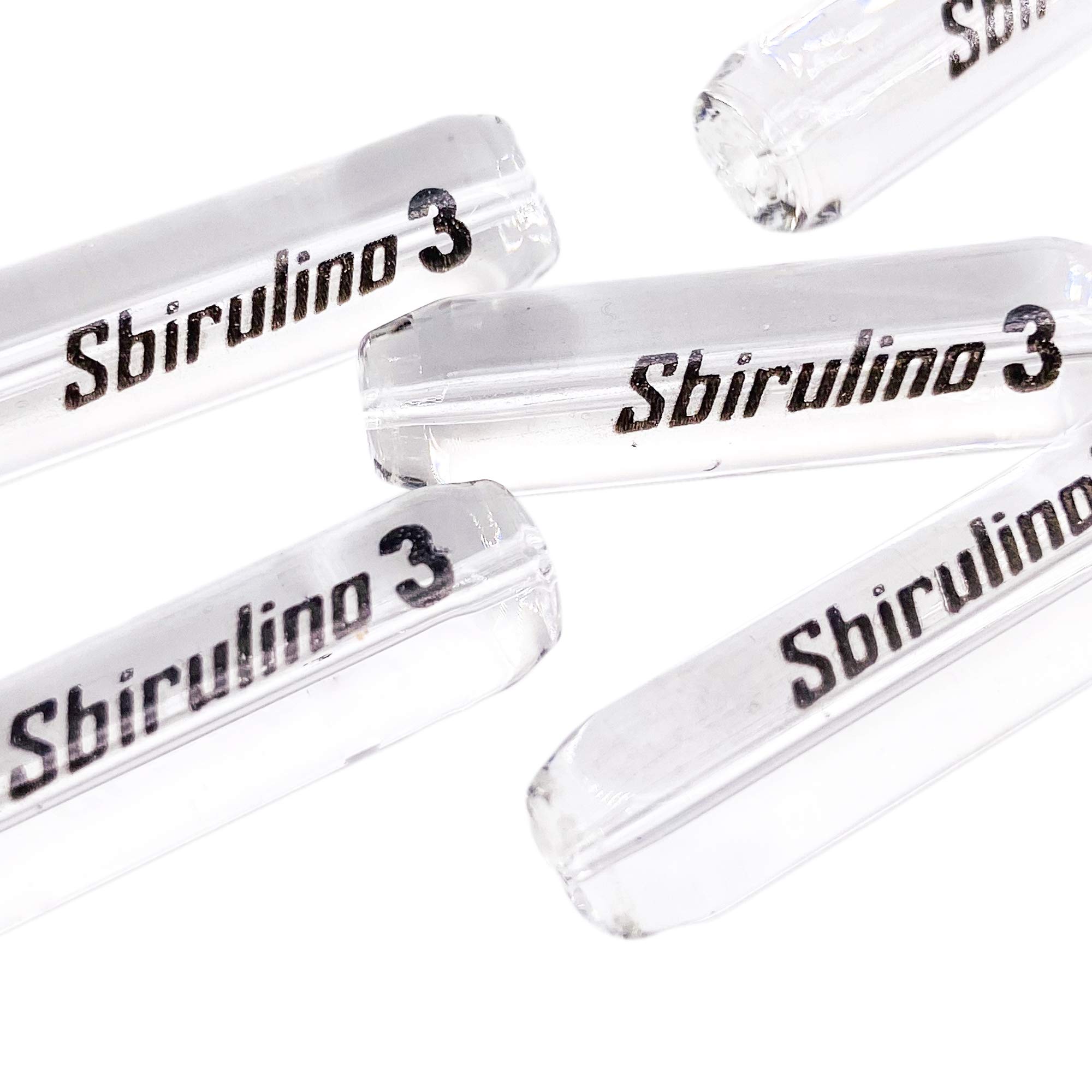Sbirulino® Lot de 5 lames de pêche modèle court