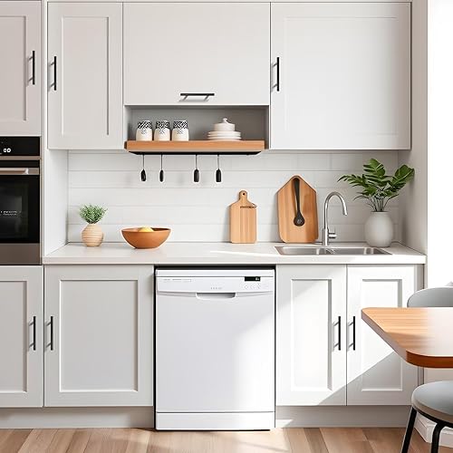 Miniatura 7 de Probrico Paquete de 30 Manijas de Gabinete de Cocina Negro Mate con Centros de Orificios de 3-3/4 pulgadas, Tiradores de Cajón de Tocador de Acero