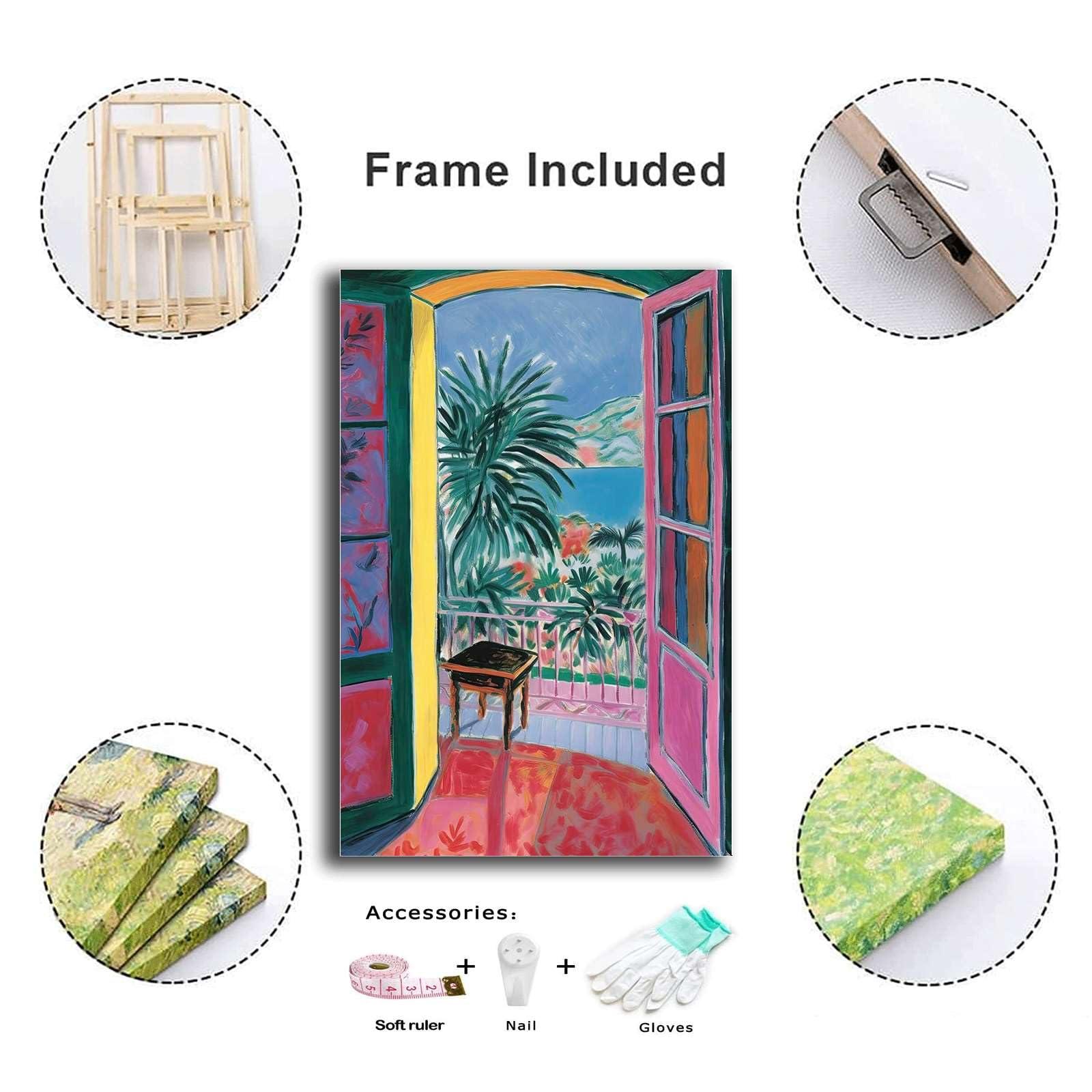 ニナ・ローレンス Meeting Tide アートポスター A1版　✅ Amazon.com: YX Tide Poster Wall Art Print Henri Matisse Portofino