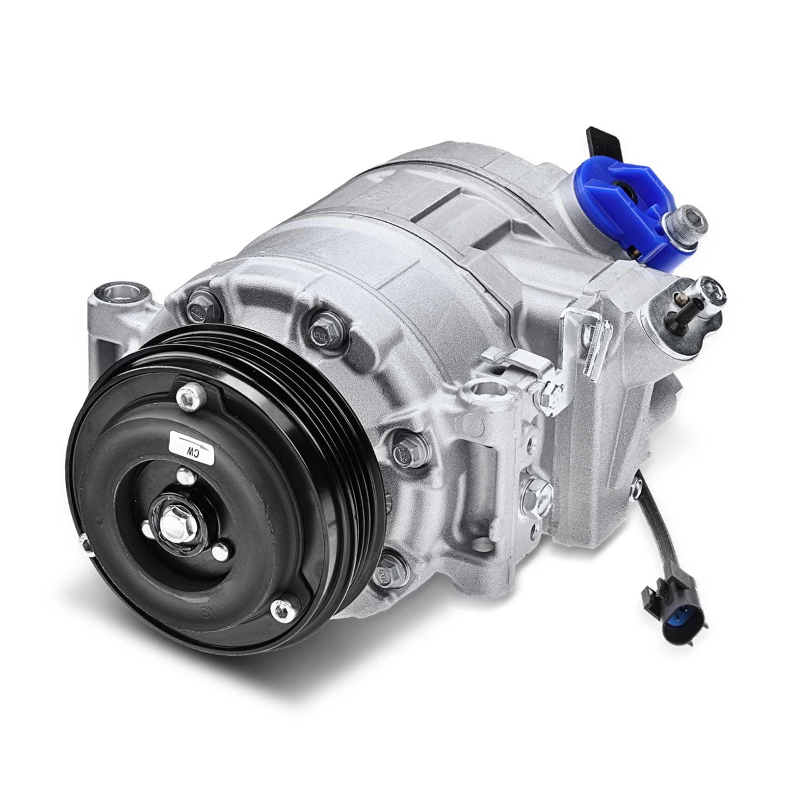 Frankberg Compresor de aire acondicionado con embrague Compatible con 5 Series E60 5 Series Tourng E61 7 Series E65/E66/E67 Replace# 64509174802, aceite premezclado