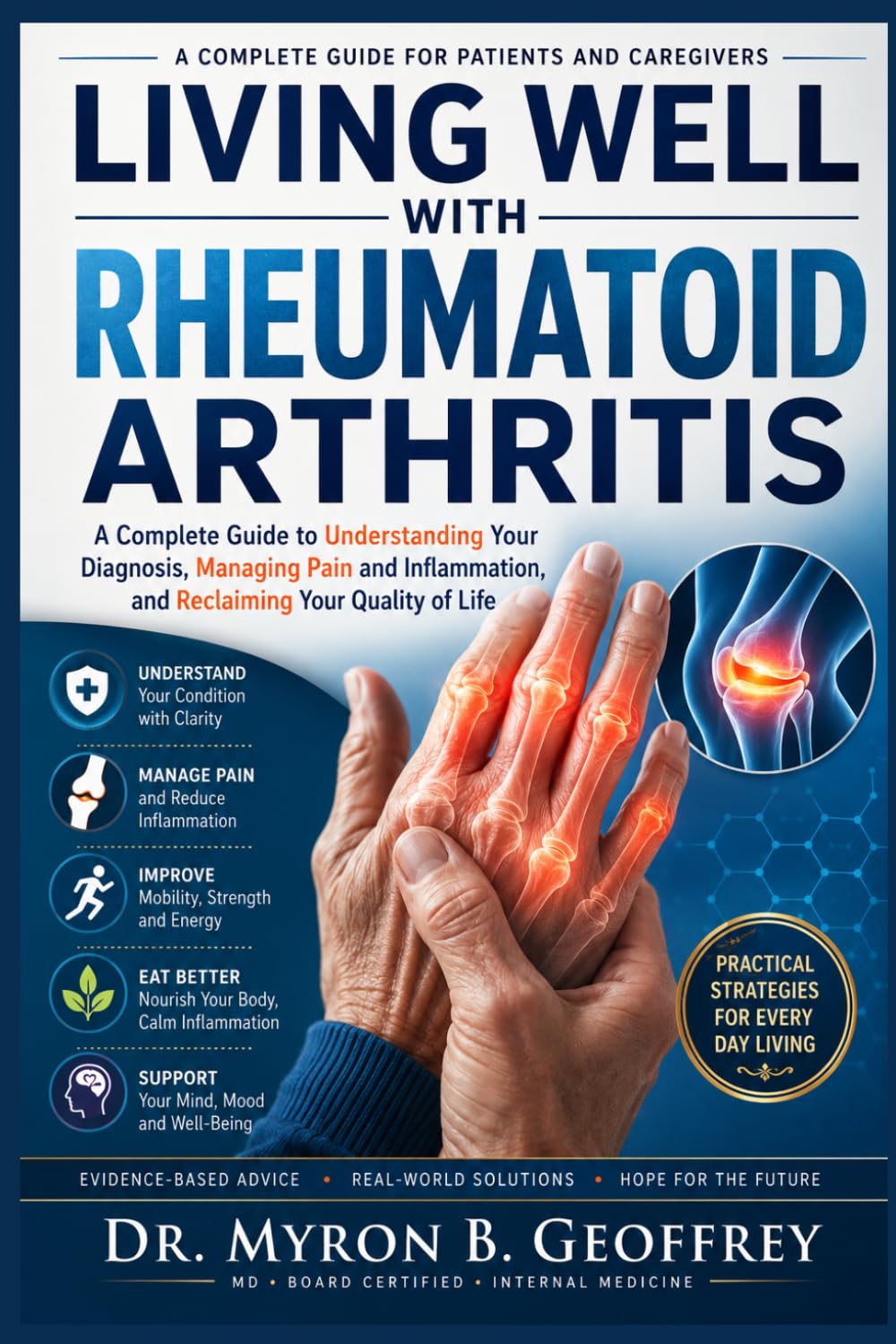 LIVING WELL WITH RHEUMATOID ARTHRITIS: A Complete Guide to Understanding Your Diagnosis, Managing Pain and Inflammation, and Reclaiming Your Quality of Life