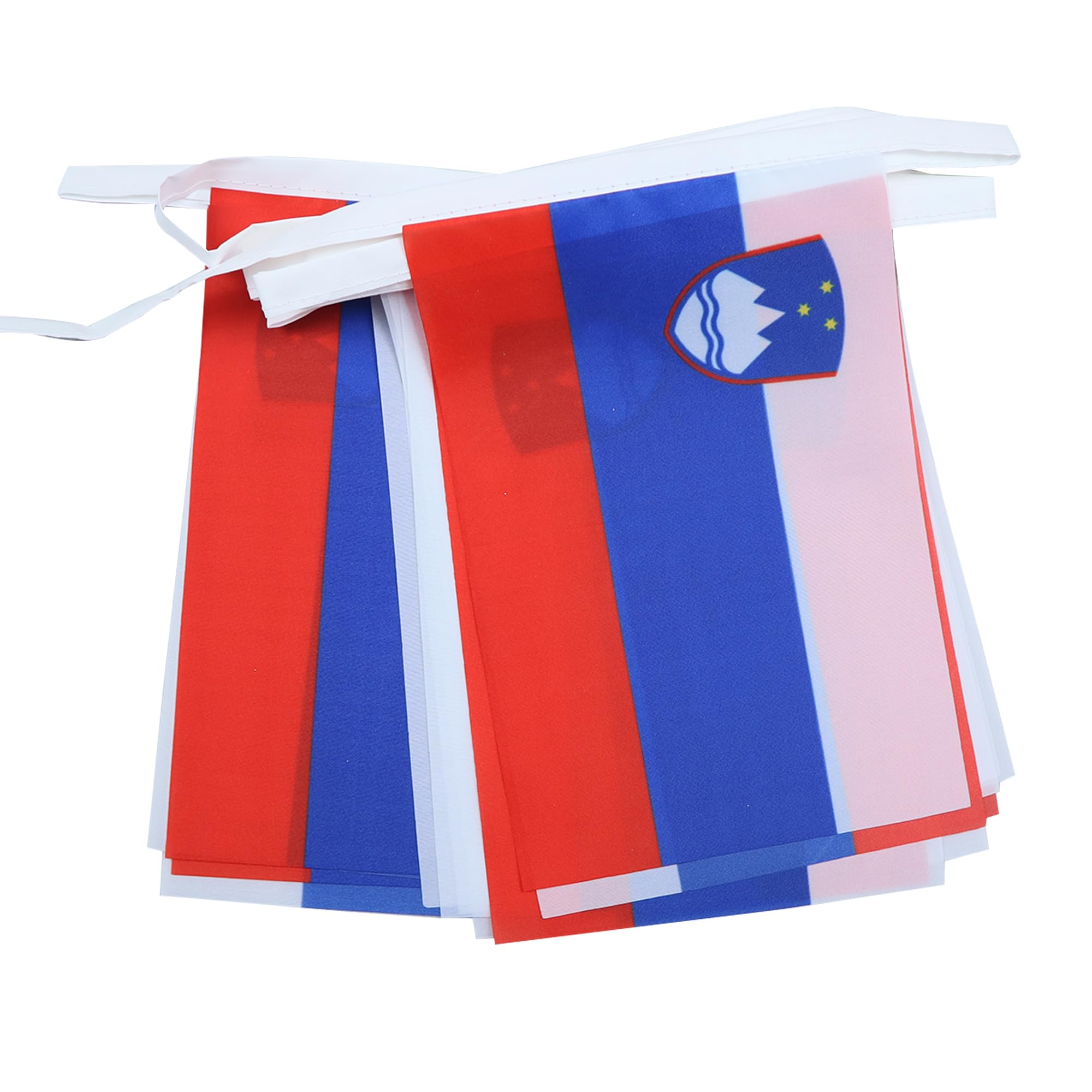 AZ FLAG Guirnalda 6 Metros, 20 Banderas de Ecuador 21x15 cm, Bandera Ecuatoriana 15 x 21 cm - Banderines — view 119