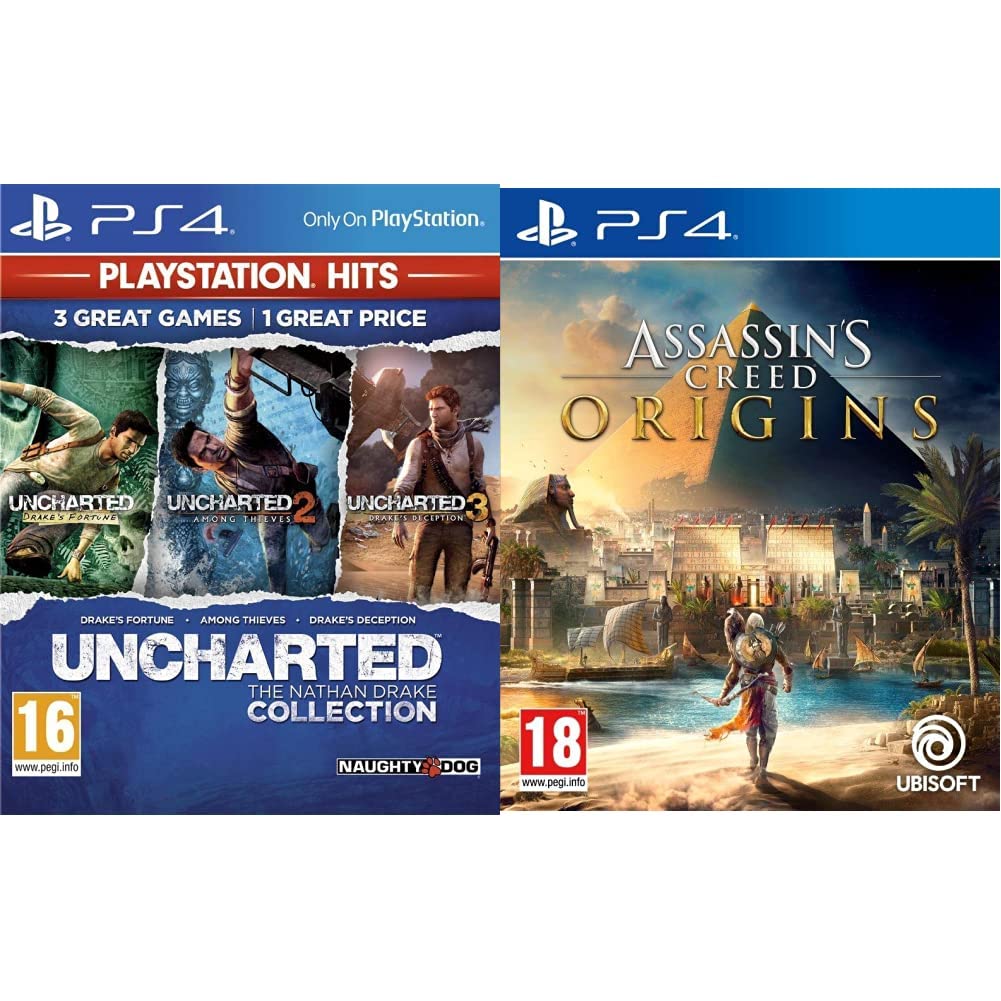 Uncharted Collection Hits (PS4)+Assassins Creed Origins (PS4) (B08NTWCZ3X) Amazon Price History, Amazon Price Tracker