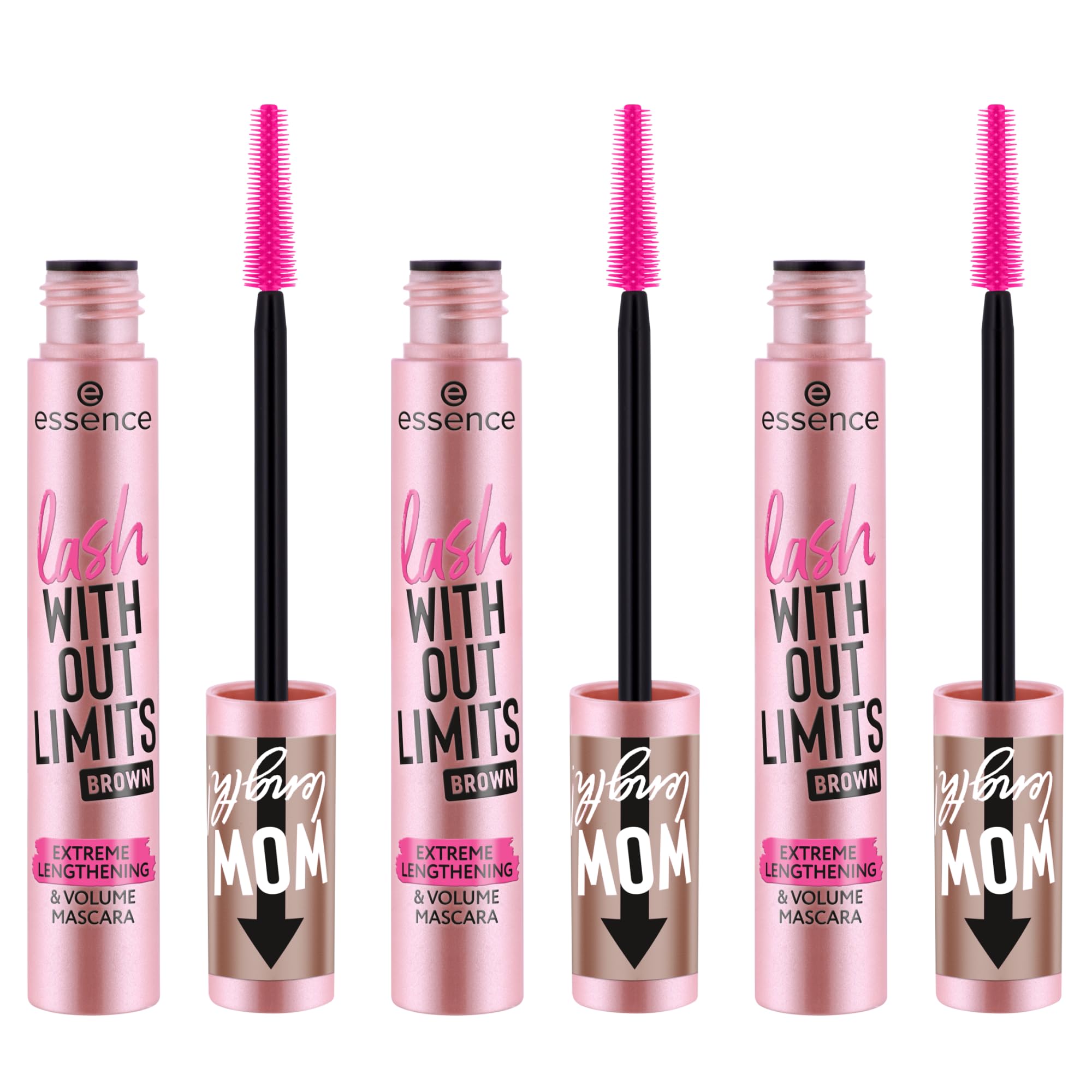 Essence Lash Brown Mascara - Volume et Longueur, Pour Femmes, Pour Un Regard Audacieux, Végétalien et Sans Particules de