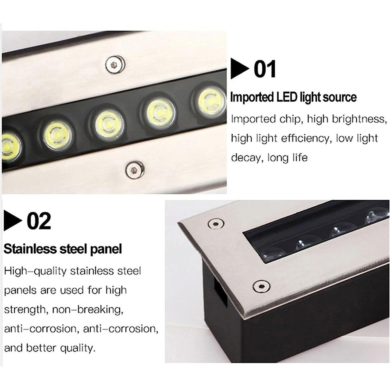 Amazon.com: XIAOLZSL Ground LED Landscape Lights - Outdoor