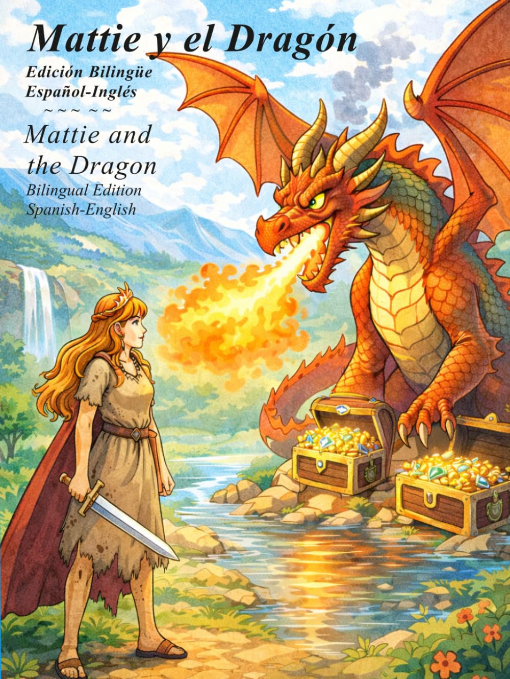 Mattie y el Dragón: Edición Bilingüe Español-Inglés: Mattie and the Dragon: Bilingual Edition Spanish-English