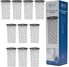 Vacuum Pod Bags Pack Of 10 Compatible With Numatic Henry Hetty Quick Stick Cordless Vacuum Cleaners