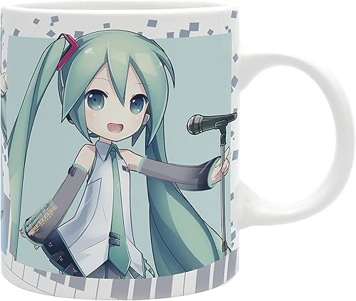 Miniatura 2 de ABYSTYLE Hatsune Miku - Taza de té de cerámica individual, 11 onzas, regalo esencial para el hogar y la cocina