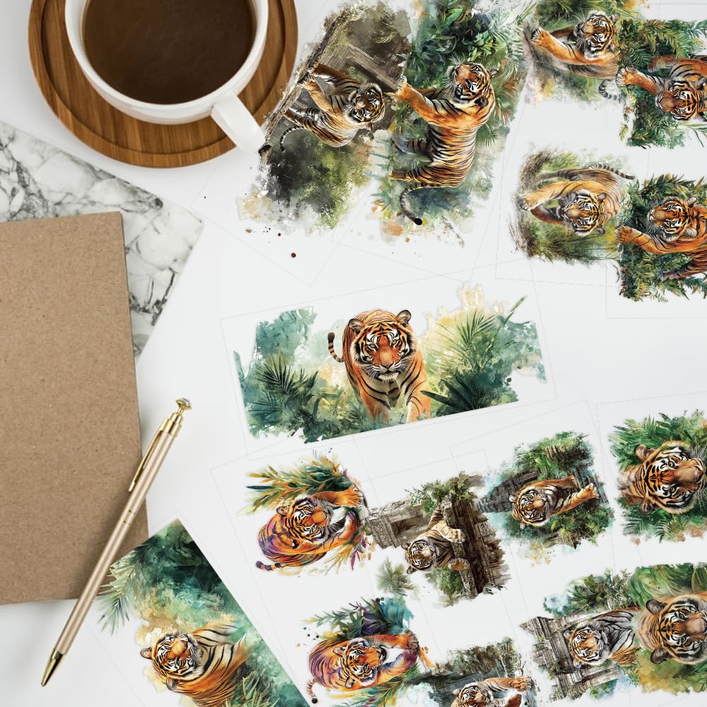Arricraft 10 Pcs Wildlife Cup Impression Papiers De | WhichOne