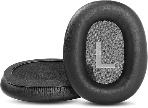 H12 ANC - Almohadillas de repuesto compatibles con Mpow H12 ANC H10 RCA H033C Auriculares con cancelación de ruido, almohadillas de piel de