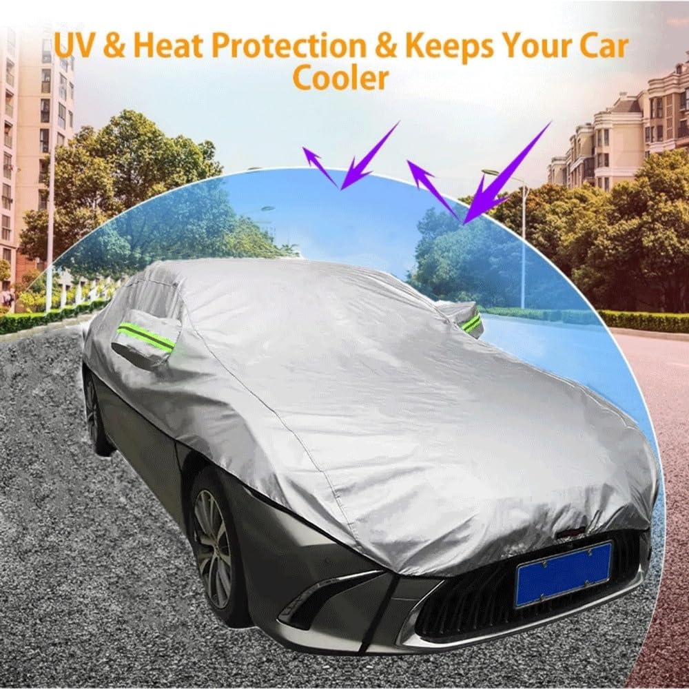 Demi-garage Pour Voiture MINI Count, Protection UV Et Gel, Gris Argent, Taille Break