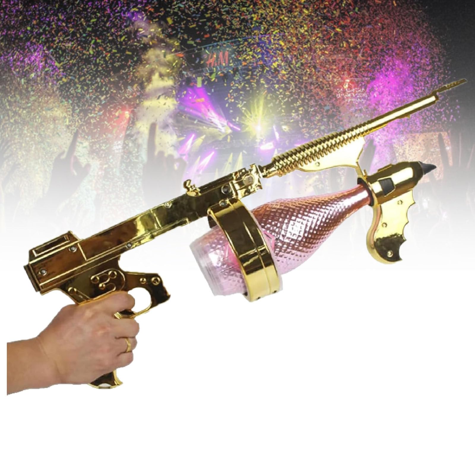 Pistola Champagne, Pistola Spara-Birra, Pistola Spara-Bottiglia Birra Spray, Per Feste Di Compleanno/Hallowmas/Wedding/Christmas, Pistola Bottiglia Di Vino,Pink