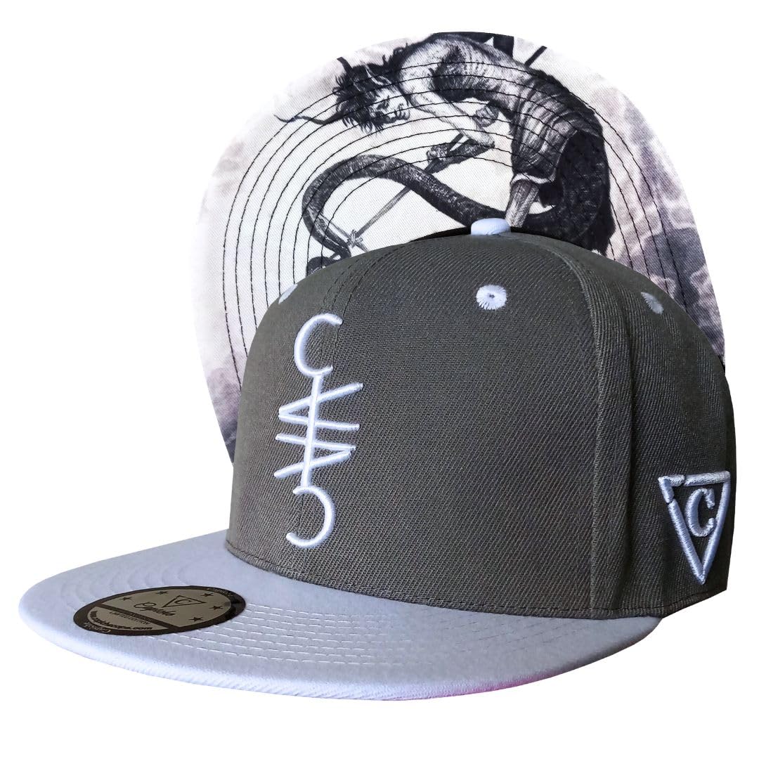 Capiche [99+ VARIACIONES] Gorra Snapback Nueva Colección Special Series Gris Oscuro — view 123