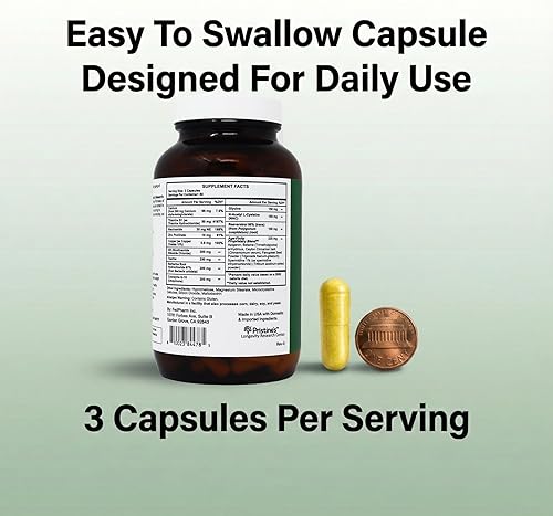 Miniatura 6 de PRISTINE'S Age Finity NAD+ Suplemento de optimización celular - NAD, NR, TMG, CoQ10, GlyNAC, Resveratrol, espermidina - Energía celular y apoyo