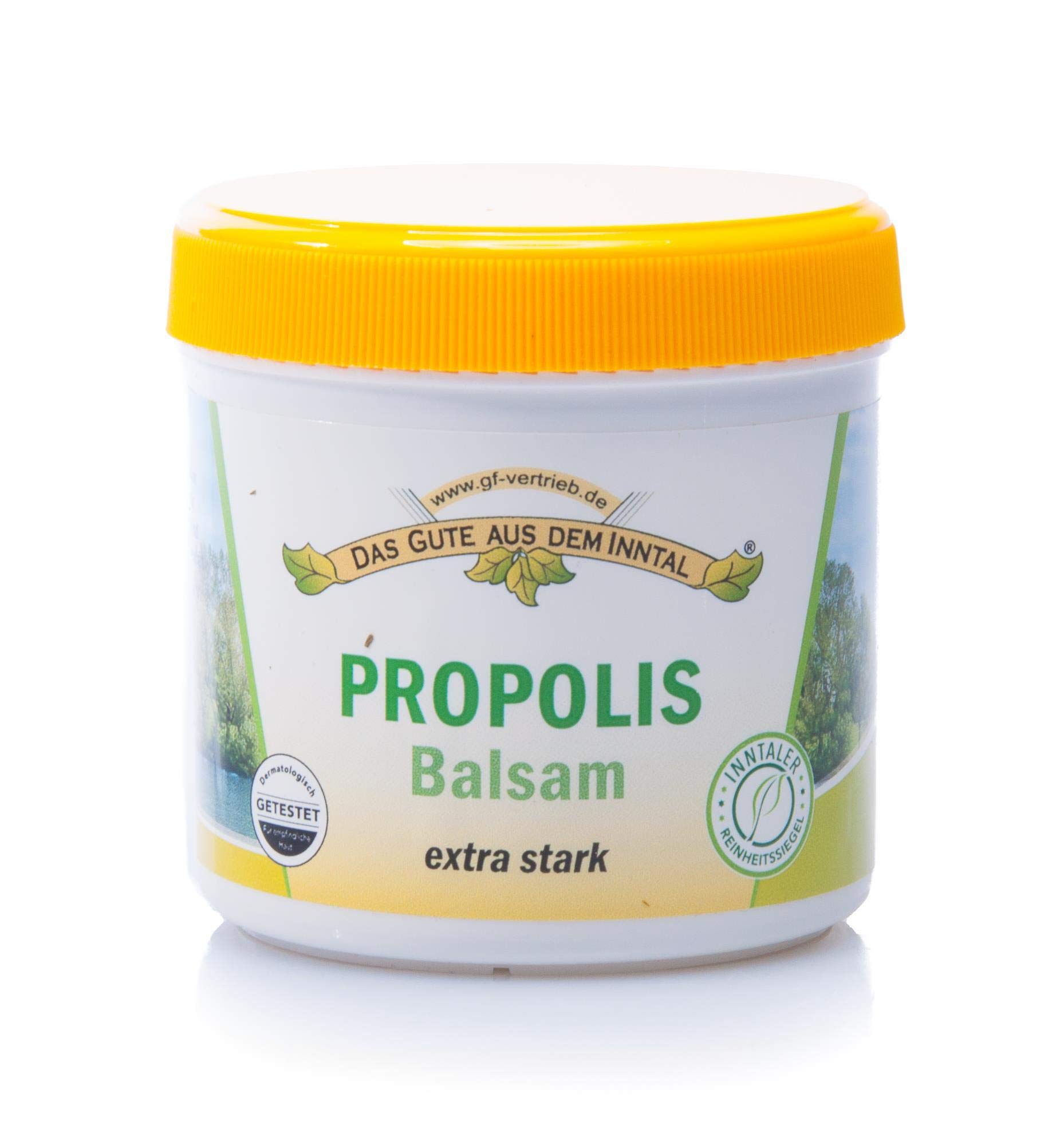 Bálsamo de propóleo Inntaler extra fuerte (200 ml) | Protección para pieles sensibles | promueve la regeneración | alivia el picor y la sensación de tensión | contiene aceites valiosos I fabricado en