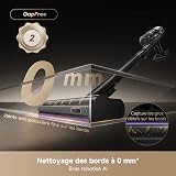 dreame V20 Pro-A Aspirateur Balais sans Fil, Nettoyage des Bords à 0 mm, des Sols Durs, des Tapis et des Poils, sans Nœuds, 24 000PA / 210 AW, Autonomie de 90 Min, Filtration à 99,99% - 2