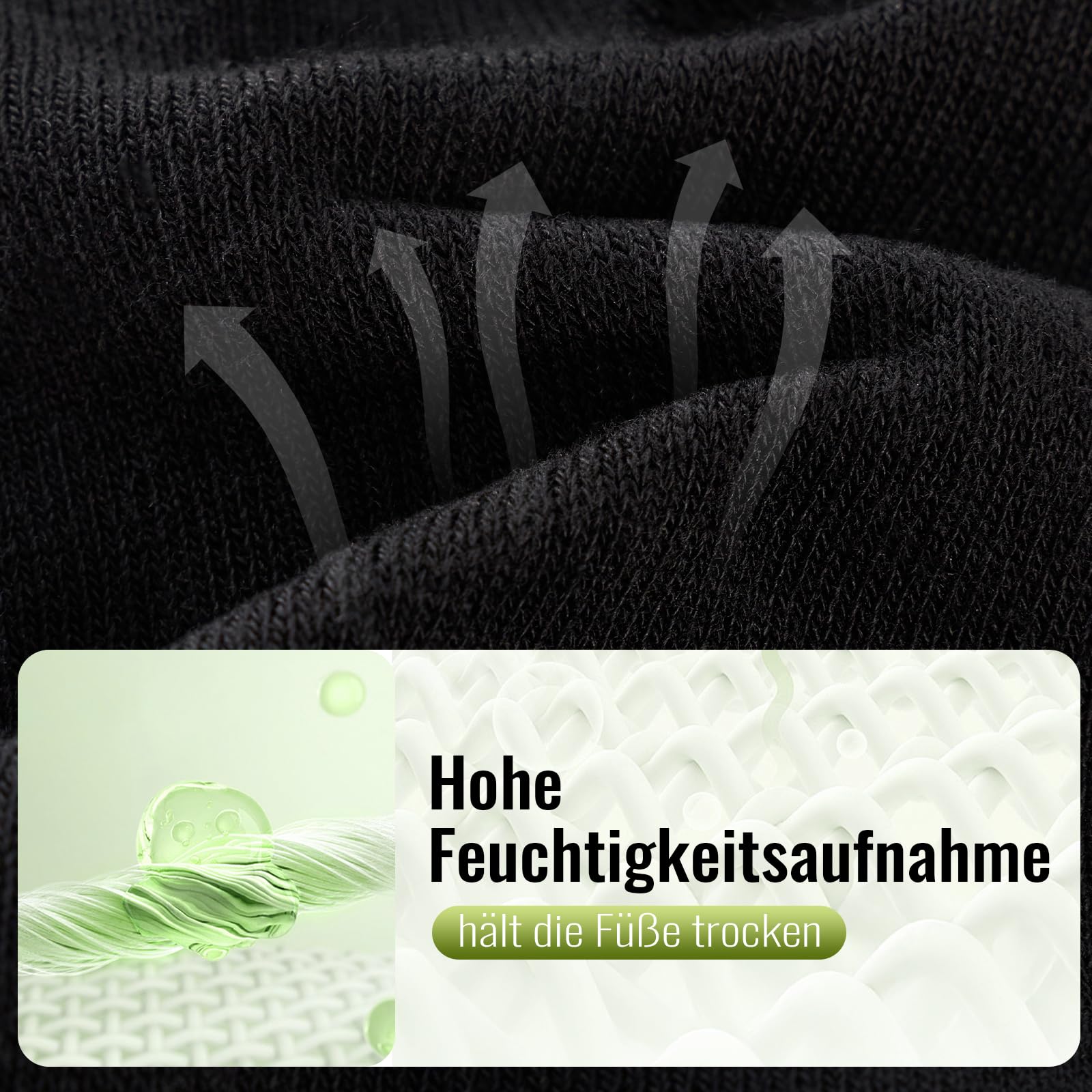 SukModen 12/24 Paia di Calzini da Sneaker per Uomo e Donna in Bambù, Anti-Odor Traspiranti Mezzi Calzini Morbidi, Calzini Corti per Uso Quotidiano, Tempo Libero, Shopping e Casa