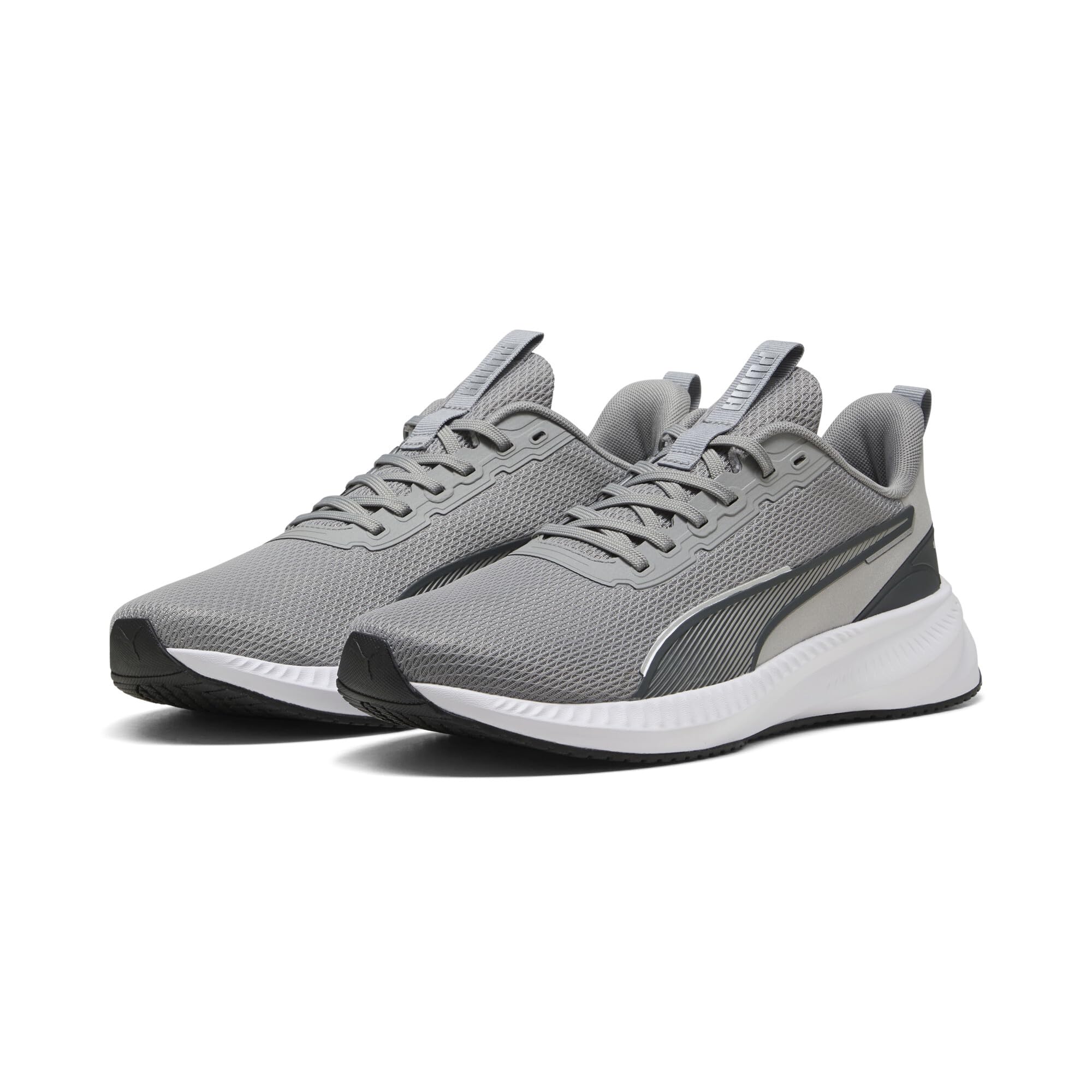 PUMA Flyer Lite 3 Laufschuhe Damen 37 Gray Echo Shadow Black Silver