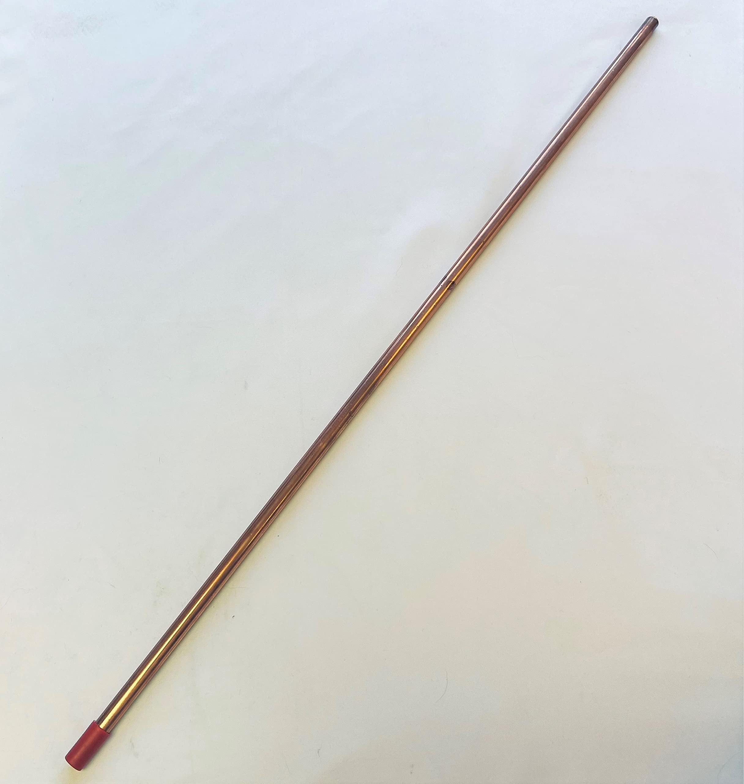 Copper Air Terminal Lightning Protection - 1/2-18" Lightning Rod with Copper Point