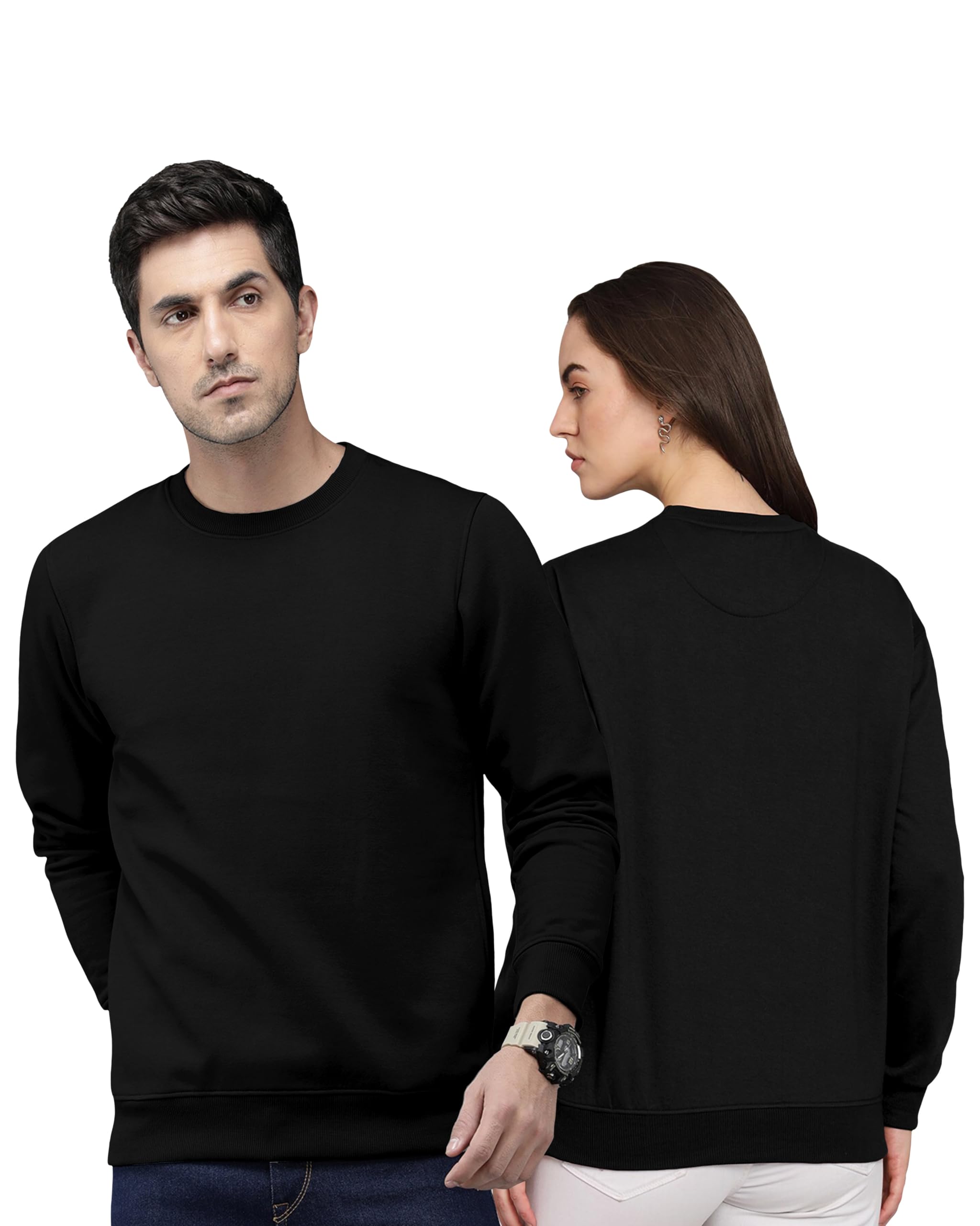 twinny zone Couple Combo Sweatshirts | Fleece Design for Men and Women (Regular Fit | SweatshirtsCoupleDTG2)-picture-10