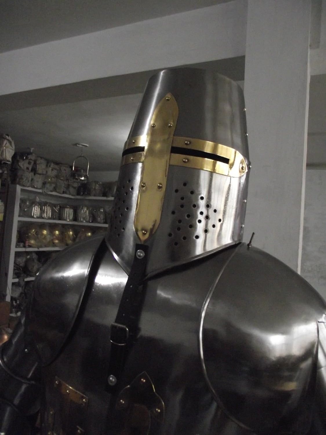 Full Body Armor Suit Medieval Knight Suit of Armor 15th Century Combat Sword