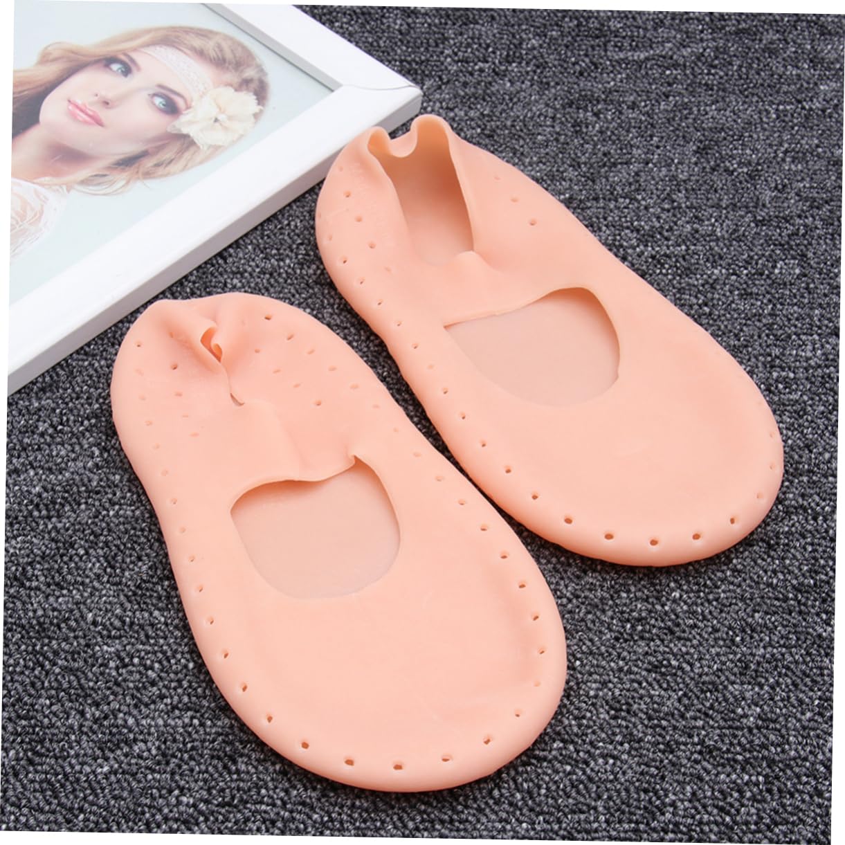 Sosoport Men's Women's Boat Socks Elastic Breathable Holes Room Socks Size l for Beach