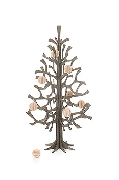 希少激レア品【Kim Songhe】X'mas Tree robi christmas tree 25cm gray xmastree25gy : Amazon.sg: Home
