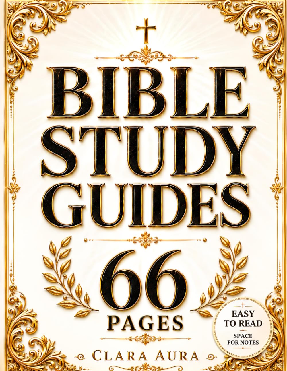 Bible Study Guides 66 Pages: A Beginner-Friendly Scripture Overview for Women with Complete Summaries, Key Themes, Simple Verse Explanations, Reflection Questions, and Guided Notes