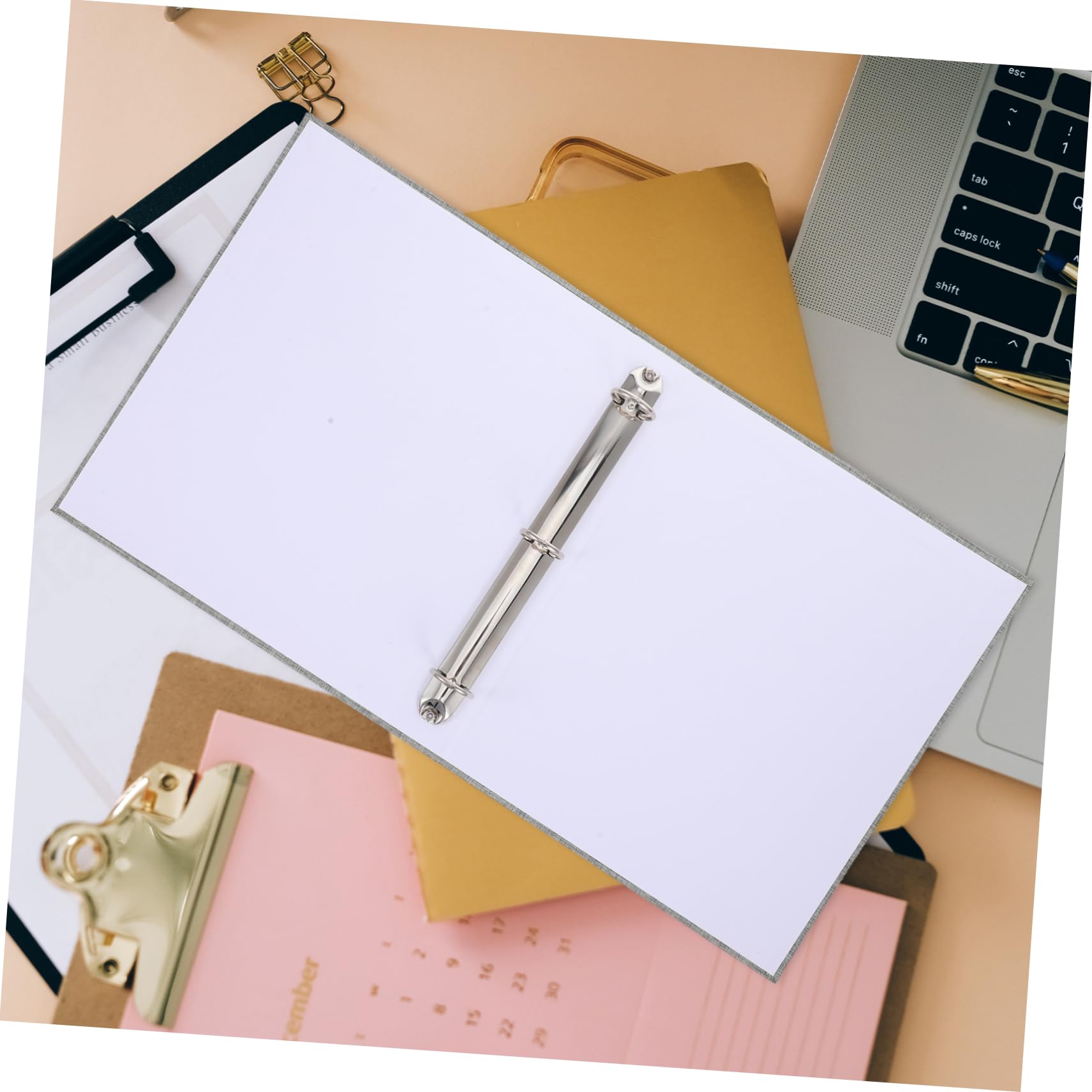 OSALADI Raccoglitore Documenti A4 Design Minimalista, Custodia Resistente Facile da Sfogliare, Capacità Grande per Ufficio e Casa